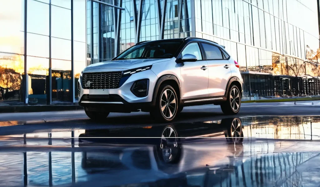 DR 3.0 grigia su uno sfondo di una città ultra moderna